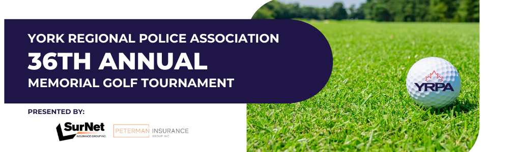 36th Memorial Golf Tournament Web Banner